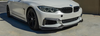 F3X 4 Series CC Style Carbon Fiber Front Lip