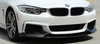 F3X 4 Series MP Style Carbon Fiber Front Lip